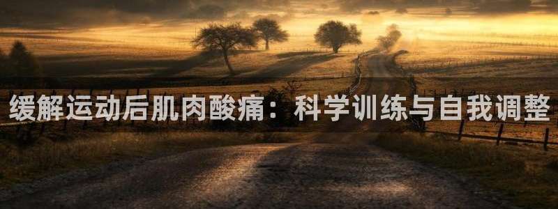 杏悦体育凯捷平台注册：缓解运动后肌肉酸痛：科学训练与自我调整